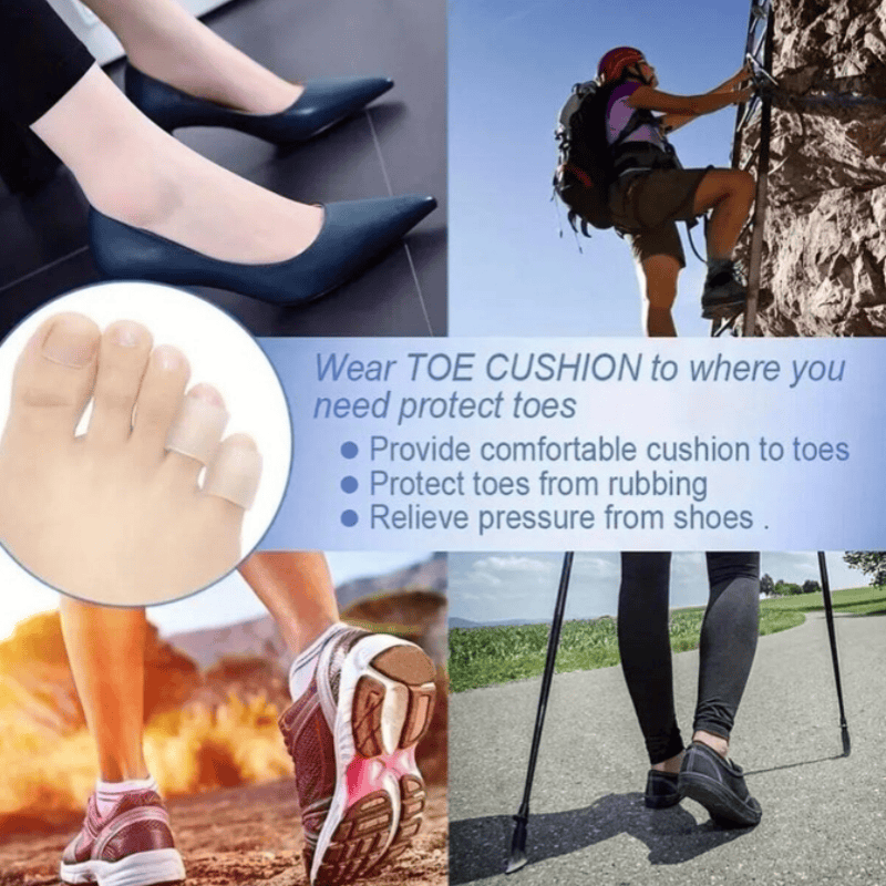 2/4/10/20Pcs Silicone Toe Prot - Sneaker Protector recension och pris
